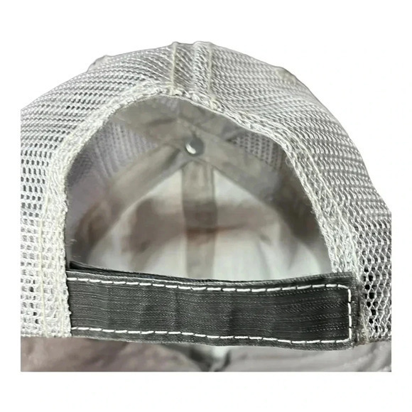 GEORGIA POLICE BLUE LINE WOMEN'S BASEBALL HAT CAP DISTRESSED - Picture 6 of 7